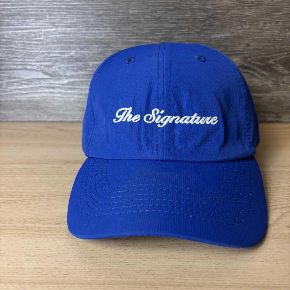 The Signature Hat Cap Strap Back Embroidered Golf Promo Mens Imperial Sportswear